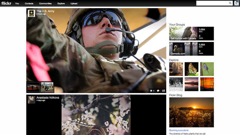 Illustration for article titled Flickr's Massive Redesign: Full-Res Photos, a Terabyte of Free Storage